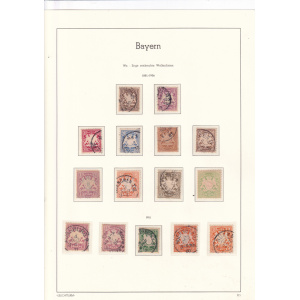 Old German States - Year 1800 - 1900
