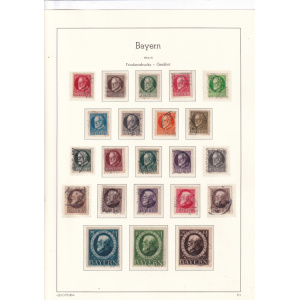 Old German States - Year 1800 - 1900
